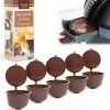 HomeShopXL 5x Wiederverwendbare Dolce Gusto Kaffeetasse - Umweltfreundlich - Nachhaltig - Kaffeetassen Kapseln - Nachfüllbare Kaffeekapseln - Kaffeekapsel - Dolce Gusto