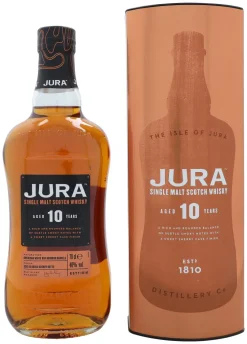 Isle Of Jura Jura 10 Jahre Single Malt Scotch Whisky In Geschenkpackung | 40 % Vol | 0,7 L -Essen Verkäufe 9344ff05e502bdd87fb5c7d9a907c538