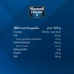 Jacobs MAXWELL HOUSE Typ Cappuccino Löslicher Kaffee 3 X 500 G Instantkaffee 13 Jacobs MAXWELL HOUSE Typ Cappuccino Löslicher Kaffee 3 X 500 G Instantkaffee -Essen Verkäufe 9380500b77cc0c96ec27714a22f4c87b