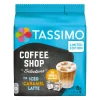 TASSIMO Kapseln Typ Iced Caramel Latte Coffee Shop Selections Discs 8 Getränke