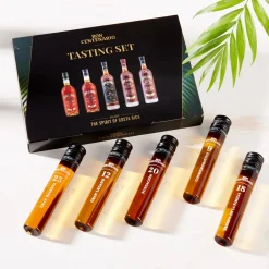 Ron Centenario Rum Tasting Set | Beinhaltet Centenario 9, 12, 18, 20 & 25 | 40 % Vol | 5 X 50 Ml | Insgesamt 0,25 L -Essen Verkäufe 94705229b8af8fd942e3c89e7c781a6d