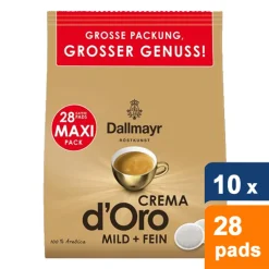 Dallmayr - Crema D'Oro - 10x 28 Pads