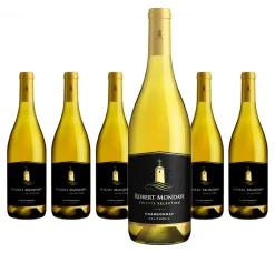 Robert Mondavi Winery 6 X Robert Mondavi Private Selection Chardonnay