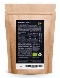 Good Organics Biotiva Ashwagandha (500 Kapseln) Aus Biologischem Anbau 7 Good Organics Biotiva Ashwagandha (500 Kapseln) Aus Biologischem Anbau -Essen Verkäufe 9741273bfc917d8eb163a8a700aed09c