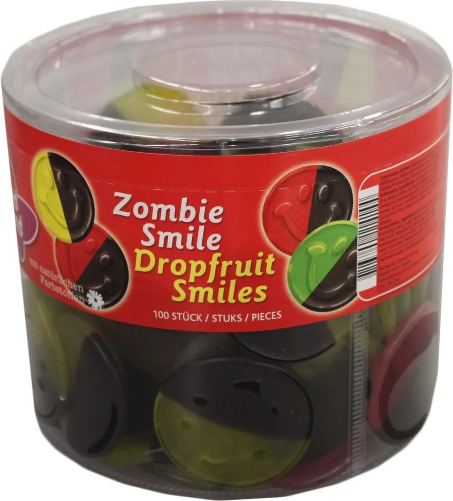 Red Band Zombie Smile Fruchtgummi Und Lakritz 3 Fach Sortiert 1200g 5 Red Band Zombie Smile Fruchtgummi Und Lakritz 3 Fach Sortiert 1200g – Bild 5