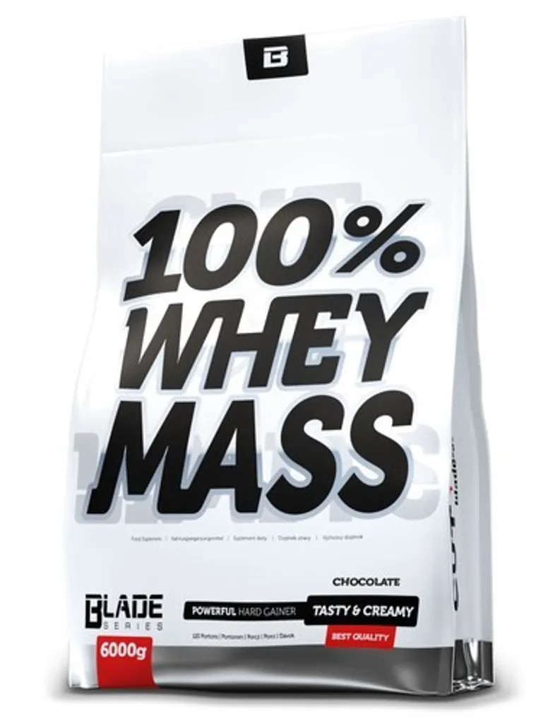 BLADE SERIES Whey Mass Gainer - 6000g White Chocolate 1 BLADE SERIES Whey Mass Gainer - 6000g White Chocolate