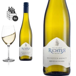 Weingut Richard Richter - Winningen 6er Karton 2020 Riesling Brückstück Kabinett Trocken Von Weingut Richter - Weißwein
