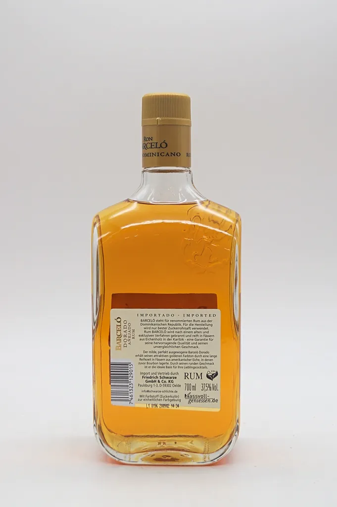 Barceló Ron BARCELÓ DORADO, 37,5% Vol. 3 Barceló Ron BARCELÓ DORADO, 37,5% Vol. – Bild 3