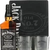 JACK DANIELS GESCHENKBOX (Blechbox) Limited Edition 2021 Mit 2 Gläsern 0,7L Alc. 40% Vol.