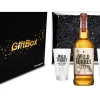 Mixcompany Wild Turkey Geschenkset - Wild Turkey 81 Kentucky Straight Bourbon Whiskey 0,7l 700ml (40,5% Vol) + 2x Longdrink Glas / Gläser 2 + 4cl Geeicht In Giftbox -[Enthält Sulfite]