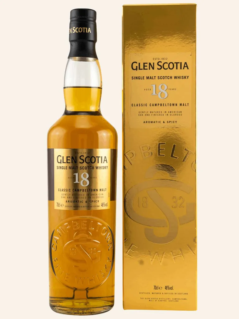 Glen Scotia 18 Jahre · 46% · Campbeltown Single Malt 2 Glen Scotia 18 Jahre · 46% · Campbeltown Single Malt – Bild 2