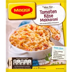 Maggi Fix & Frisch Tomaten-Käse Makkaroni, Beutel, Ergibt 3 Port. (39 G) -Essen Verkäufe 9e244ef749a0504d39f651dca6ac53d0