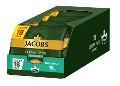 JACOBS Pads Crema Balance 5 X 18 Getränke - 90 Kaffeepads Senseo Kompatibel