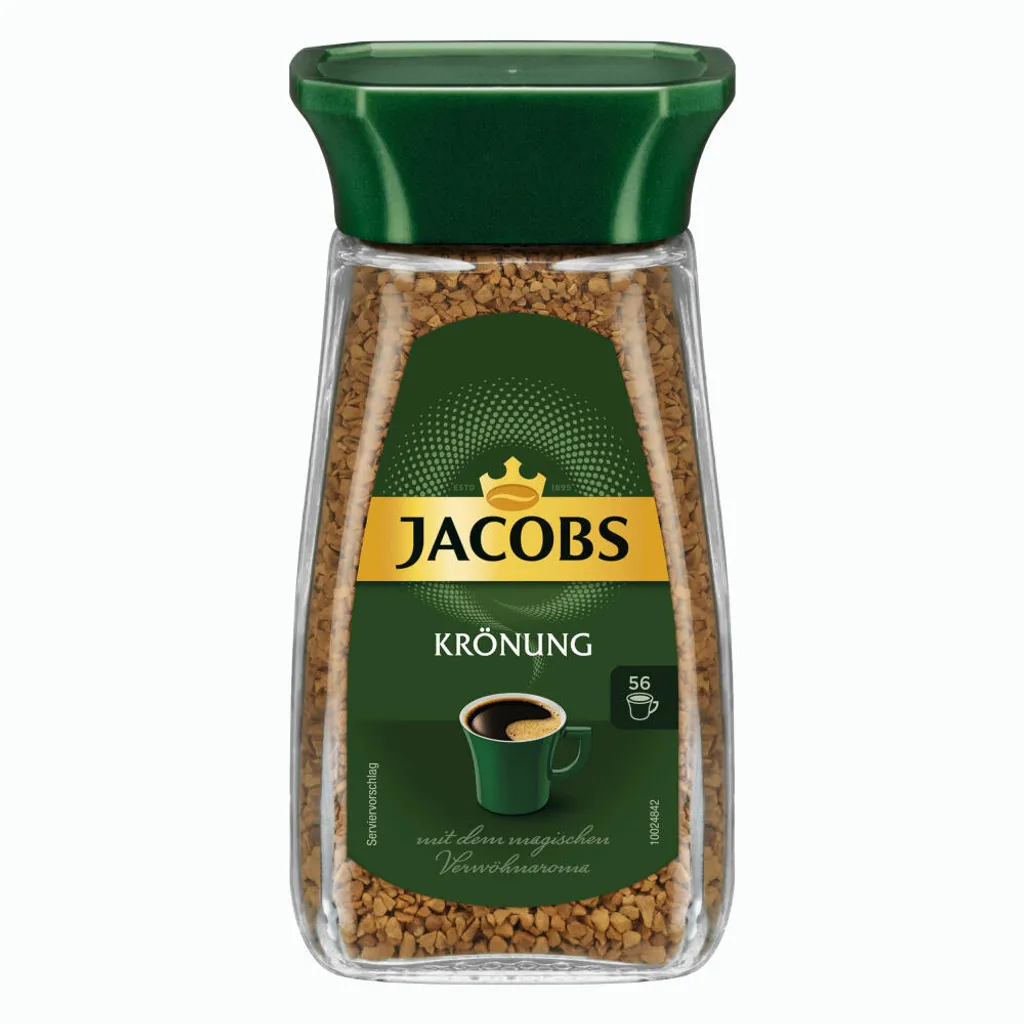 JACOBS Krönung 6 X 100g Löslicher Kaffee Instantkaffee 6 Gläser Löskaffee 4 JACOBS Krönung 6 X 100g Löslicher Kaffee Instantkaffee 6 Gläser Löskaffee – Bild 4
