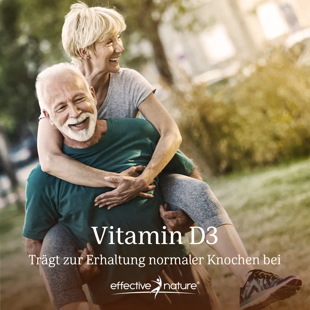 Effective Nature Vitamin D3 10.000 I.E. Hochdosiert - 120 Stk. - 250 Mcg Vitamin D Pro Tag 7 Effective Nature Vitamin D3 10.000 I.E. Hochdosiert - 120 Stk. - 250 Mcg Vitamin D Pro Tag – Bild 7