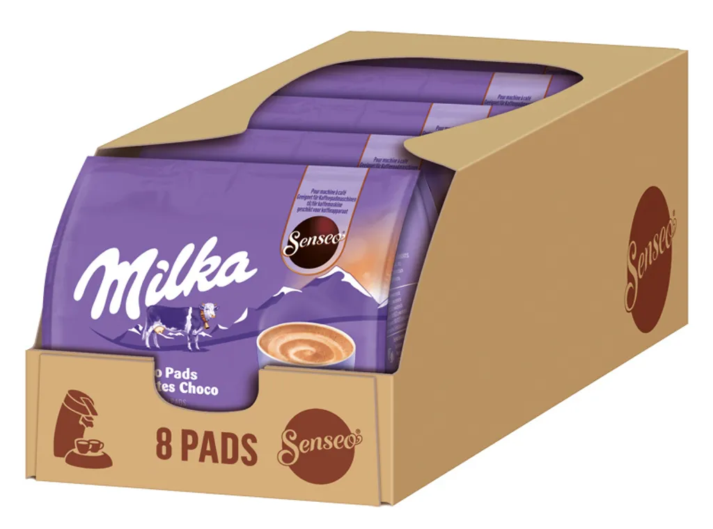 SENSEO Pads Guten Morgen XL Kaffee & Milka Schoko - 90 Getränke UTZ- 2 SENSEO Pads Guten Morgen XL Kaffee & Milka Schoko - 90 Getränke UTZ- – Bild 2