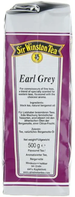Teekanne Sir Winston Tea Earl Grey | Loser Tee | 500g -Essen Verkäufe a01e10f3cfea34703f146f00740d8498