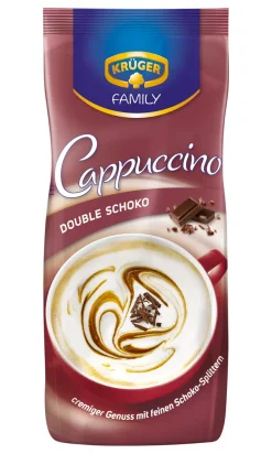 Krüger Family Cappuccino Double Schoko | 500-g-Beutel
