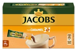 Jacobs 3in1 Typ Caramel | Löslicher Kaffee | 10 Sticks