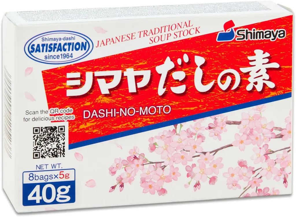 SHIMAYA Dashi No Moto 40g | Würzpulver (Dashi) | Bonito | Würzmittel Für Suppen 1 SHIMAYA Dashi No Moto 40g | Würzpulver (Dashi) | Bonito | Würzmittel Für Suppen