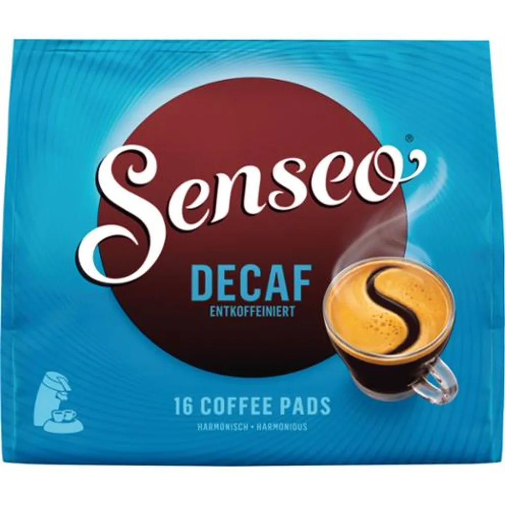 Senseo Decaf Entkoffeiniert | 16 Kaffeepads 1 Senseo Decaf Entkoffeiniert | 16 Kaffeepads