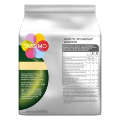 Jacobs TASSIMO Kapseln Typ Latte Macchiato Weniger Süß Kaffeekapseln 5 X 8 Getränke -Essen Verkäufe a3aa9c07f4f2255bfbf0d38cc7f01de1