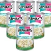 Twin Elephants 6er-Pack Grüne Jackfrucht (Pulled) In Salzwasser 540g / 283g ATG | Elefants Brand | Veganer Fleischersatz | Jackfruit Konserve