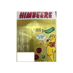 Haribo Goldbären Himbeer (1kg Beutel Gummibärchen Dunkel Rot) Sortenrein -Essen Verkäufe a400aaec44cf55197cb126f70873a182