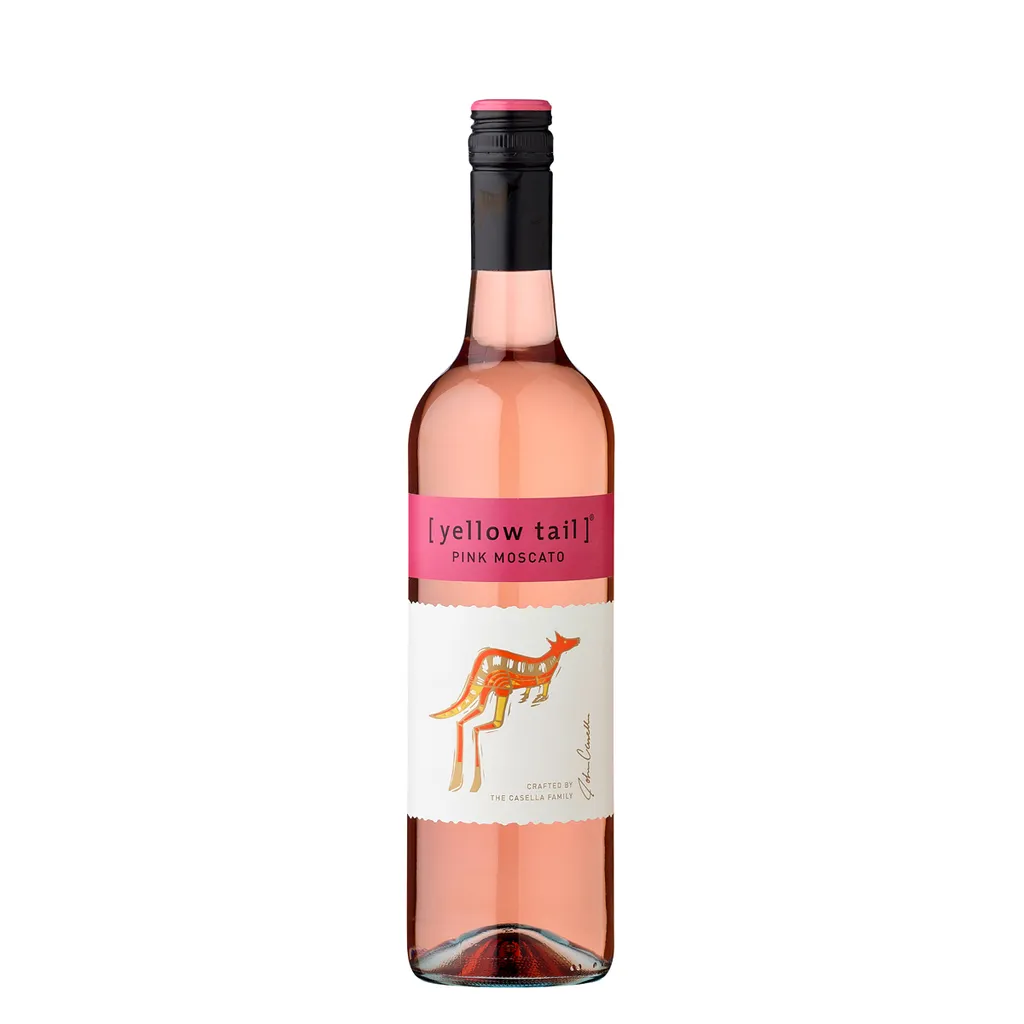 Eggers & Franke Yellow Tail Pink Moscato 7,5% 0,75L 1 Eggers & Franke Yellow Tail Pink Moscato 7,5% 0,75L
