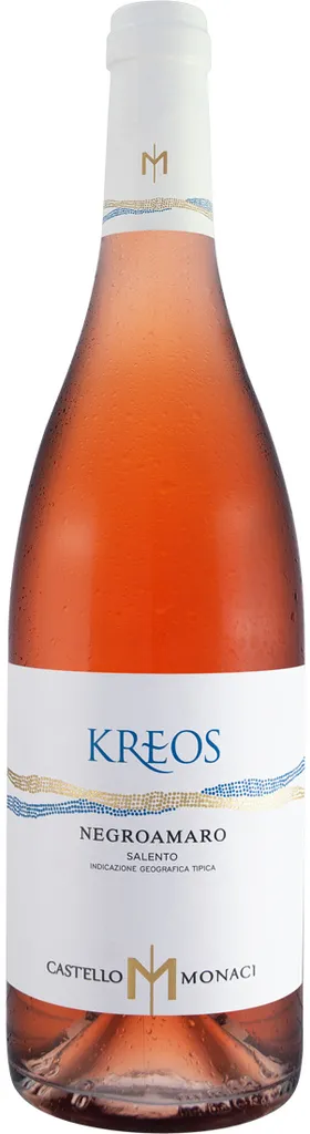 Castello Monaci Indicazione Geografica Tipica Kreos Negroamaro Rosato Salento Wein 2 Castello Monaci Indicazione Geografica Tipica Kreos Negroamaro Rosato Salento Wein – Bild 2