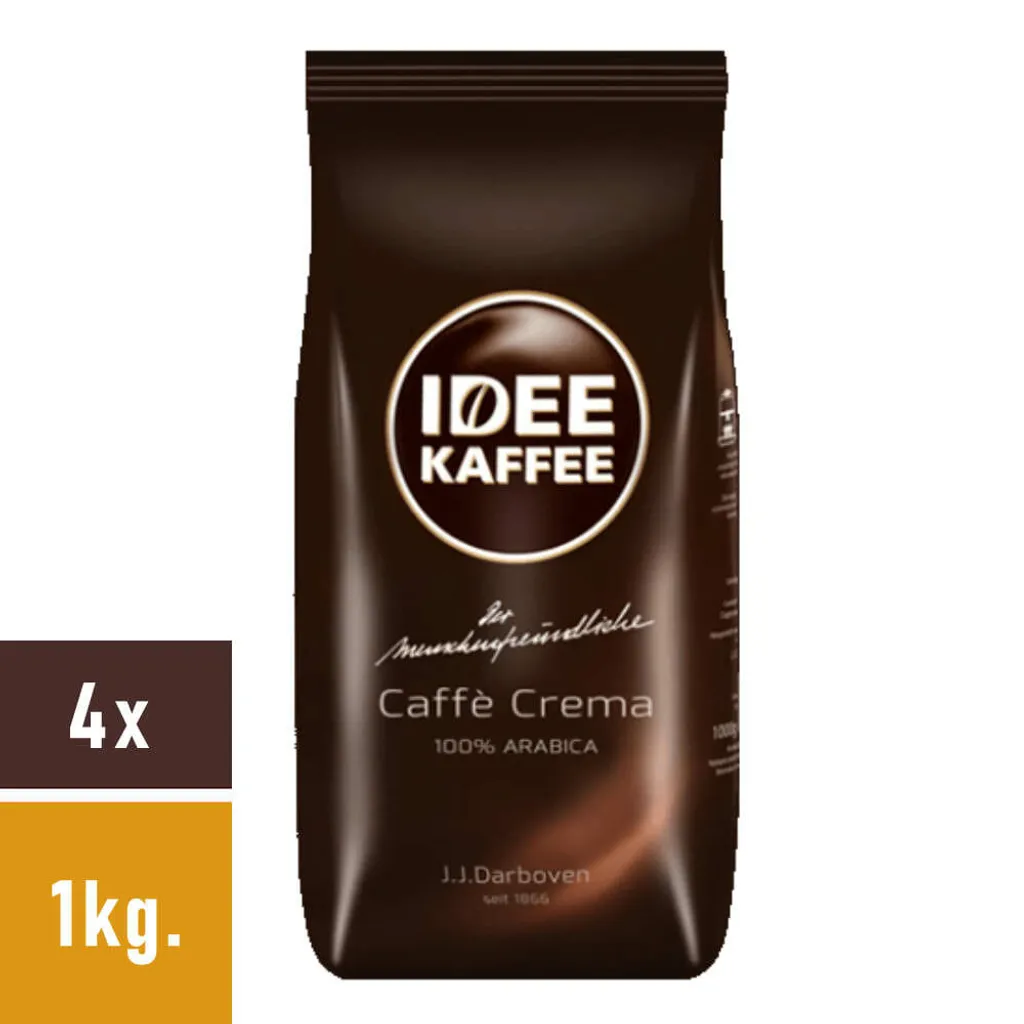 Idee Kaffee - Caffè Crema Bohnen - 4x 1kg 3 Idee Kaffee - Caffè Crema Bohnen - 4x 1kg – Bild 3