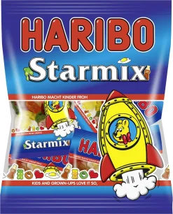 Haribo Starmix Die Bunte Entdeckungsreise Aus Fruchtgummi 250g -Essen Verkäufe a77ddb58e47b5faf59ebd15bbd6d71d0