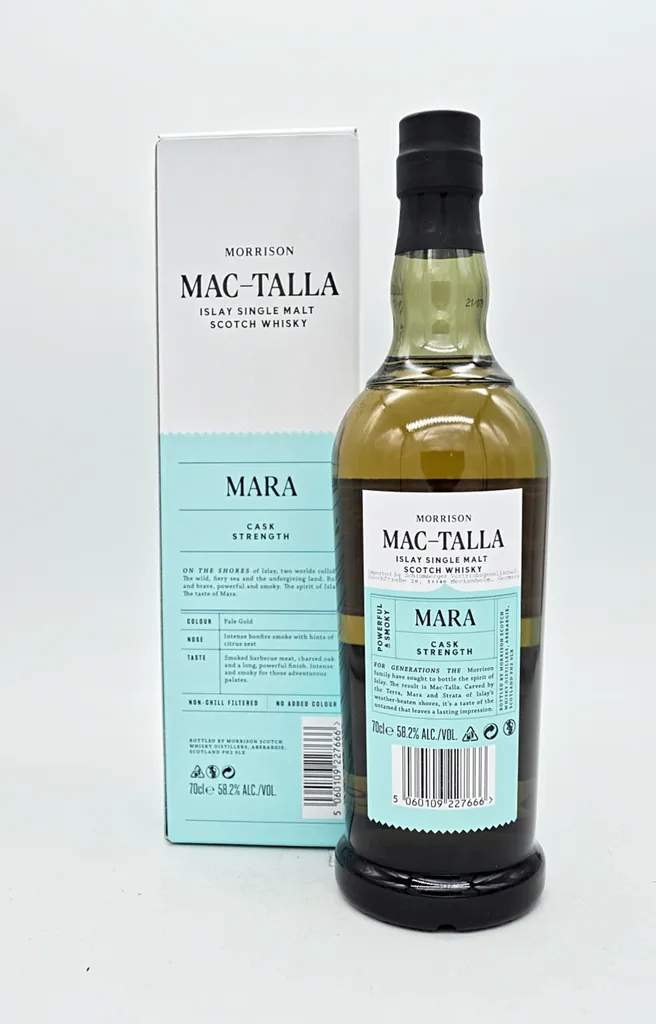 Morrison Scotch Whisky Distillers Single Malt Scotch Whisky Mac-Talla Mara Cask Strength 58,2% Vol Spirituosen 2 Morrison Scotch Whisky Distillers Single Malt Scotch Whisky Mac-Talla Mara Cask Strength 58,2% Vol Spirituosen – Bild 2