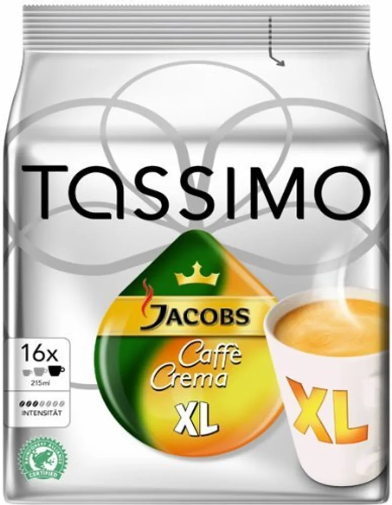Tassimo Jacobs Caffè Crema Classico XL | 16 T Discs, Kaffeekapseln 5 Tassimo Jacobs Caffè Crema Classico XL | 16 T Discs, Kaffeekapseln – Bild 5