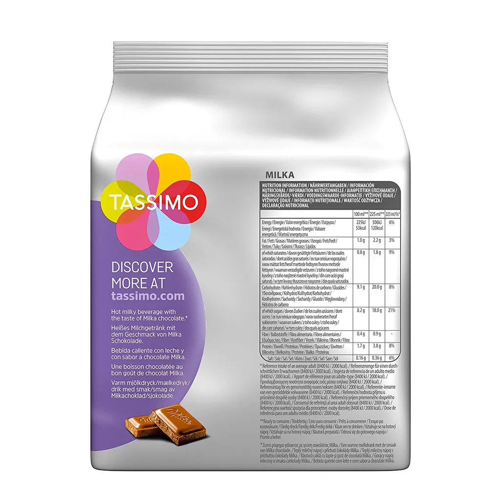 Jacobs TASSIMO Milka 5er Pack Kakaospezialität T Discs Kapseln 5 X 8 Getränke 3 Jacobs TASSIMO Milka 5er Pack Kakaospezialität T Discs Kapseln 5 X 8 Getränke – Bild 3