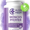 BLOOMEDY Mönchspfeffer Hochdosiert – 180 Vegane Tabletten – Labor In Deutschland – 10mg Echter Mönchspfeffer Pro Tablette – Premium Mönchspfeffer Extrakt Ohne Zusatzstoffe – Vorrat Für 6 Monate