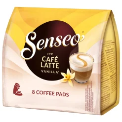 Senseo Café Latte Vanilla 10er Pack Kaffee Pads 10x 8 Pads, 80 Getränke -Essen Verkäufe a97f1a2b0dceb441a06ac8ca36287a61