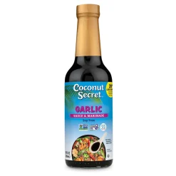 Coconut Secret, Coconut Aminos, Garlic Sauce, 296ml
