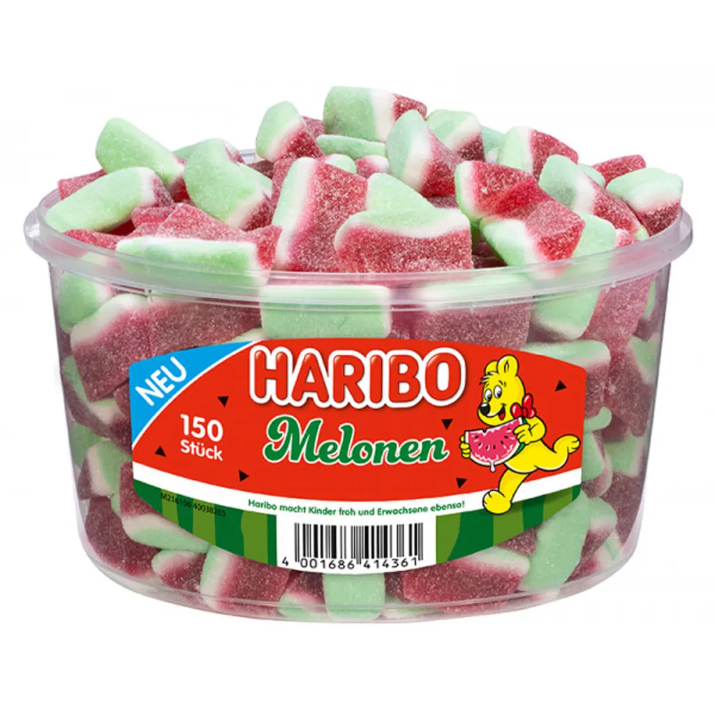 Haribo Melonen Fruchtgummi Wassermelonengeschmack Süss Sauer 1050g 1 Haribo Melonen Fruchtgummi Wassermelonengeschmack Süss Sauer 1050g