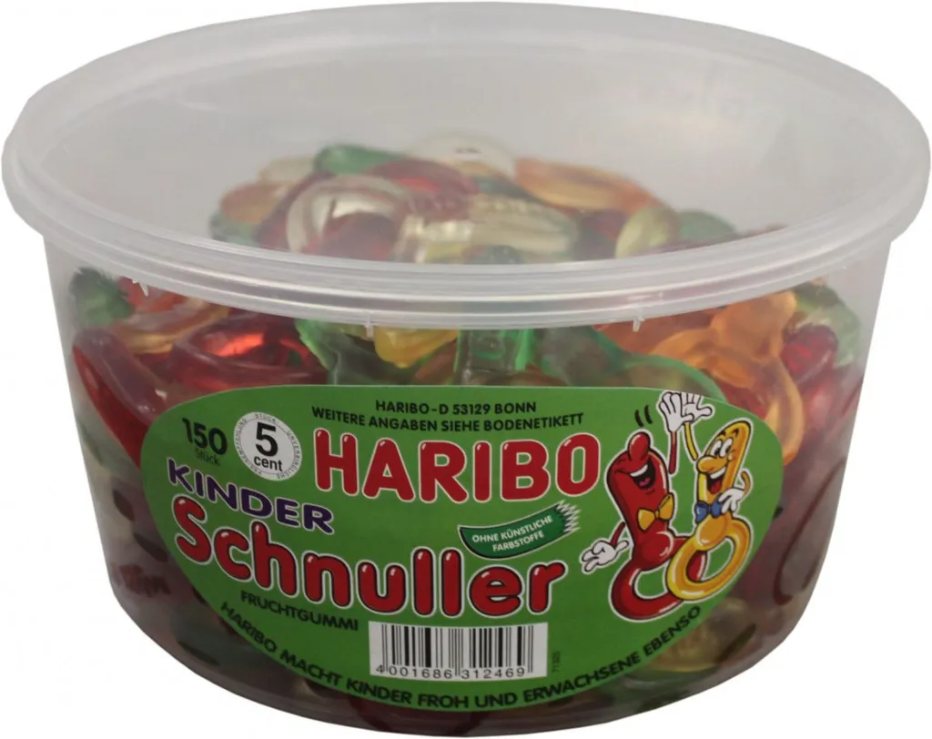 Haribo Kinder Schnuller Mit Fruchtgeschmack 5fach Sortiert 1200g 5 Haribo Kinder Schnuller Mit Fruchtgeschmack 5fach Sortiert 1200g – Bild 5