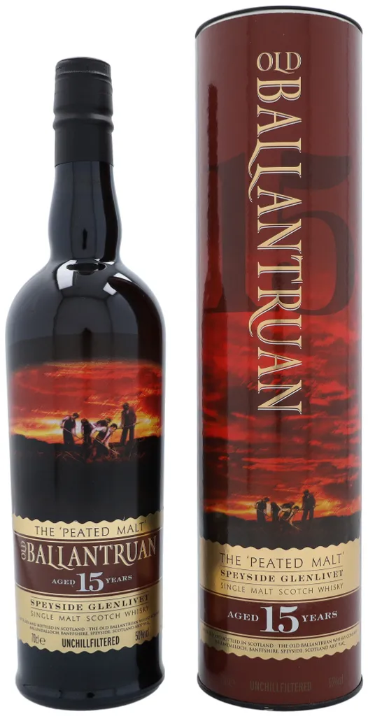 Old Ballantruan 15 Years + GB 0,7liter 1 Old Ballantruan 15 Years + GB 0,7liter