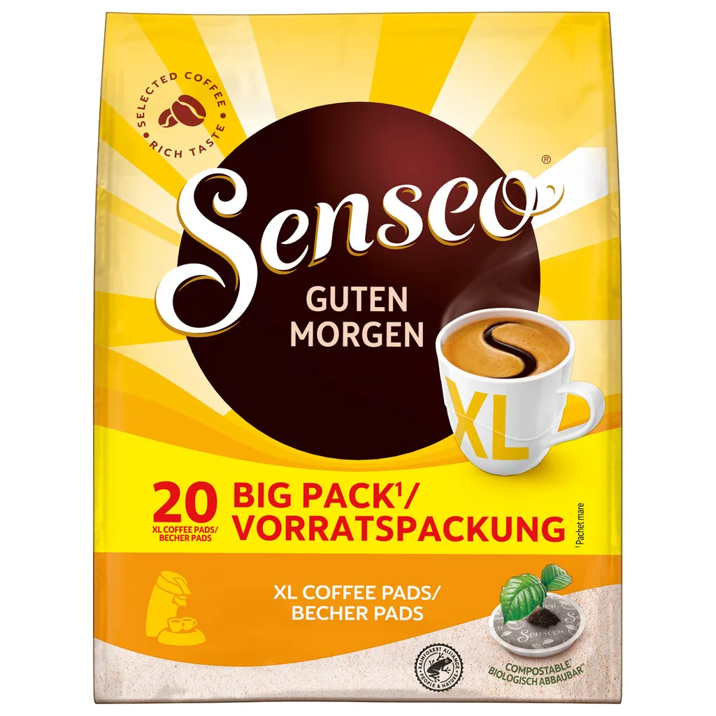 SENSEO Pads Guten Morgen XL 5 X 20 Getränke Vorteilspack 2 SENSEO Pads Guten Morgen XL 5 X 20 Getränke Vorteilspack – Bild 2