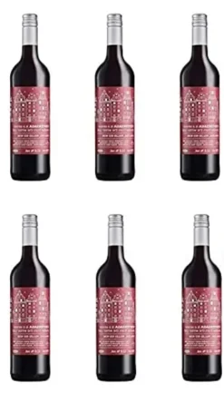 Vintersaga Ikea 2022 Glühwein Rot - 12% Vol. - 750 Ml - Set Mit 6 Flaschen