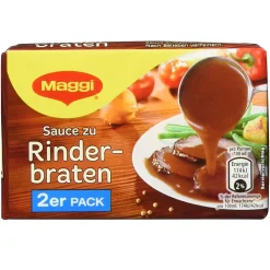 Maggi Sauce Zu Rinderbraten Für Fleischgerichte 58g 2er Für 2x 250ml