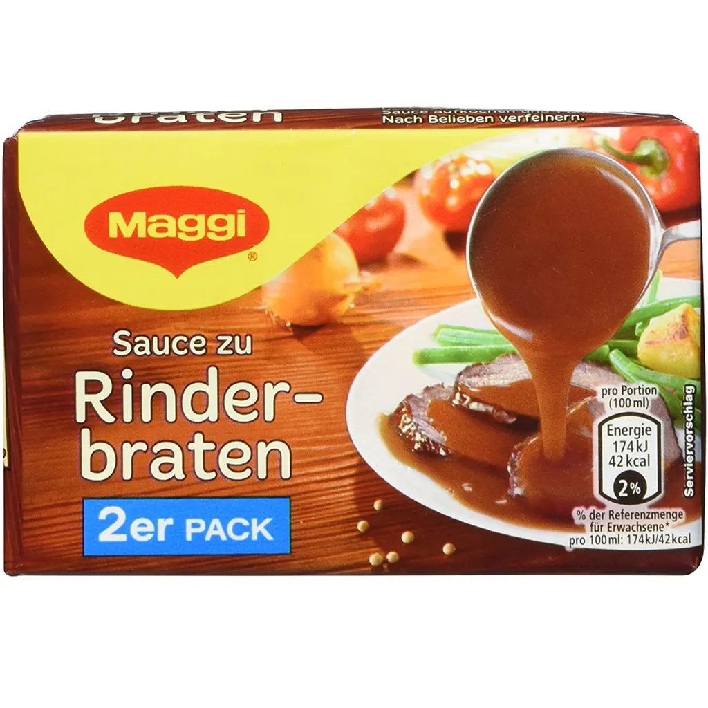 Maggi Sauce Zu Rinderbraten Für Fleischgerichte 58g 2er Für 2x 250ml 1 Maggi Sauce Zu Rinderbraten Für Fleischgerichte 58g 2er Für 2x 250ml