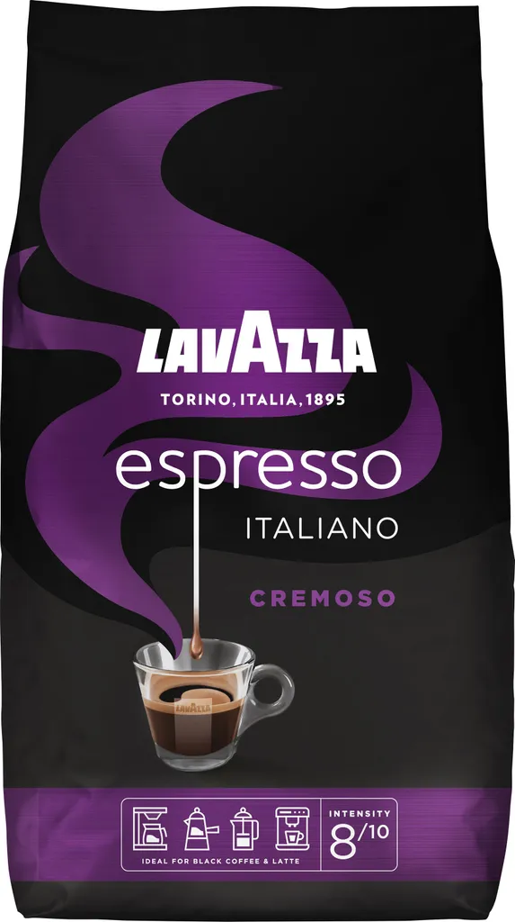 Lavazza Espresso Cremoso | Ganze Bohne | 1000g 2 Lavazza Espresso Cremoso | Ganze Bohne | 1000g – Bild 2