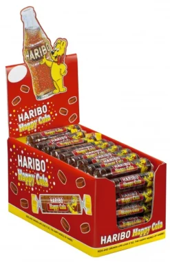 Haribo Happy Cola Rollen Fruchtgummirollen Cola Geschmack 50 Stück 8 Haribo Happy Cola Rollen Fruchtgummirollen Cola Geschmack 50 Stück -Essen Verkäufe ad45d99f7c4658949d9f431459851f92
