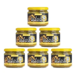 Maxxworld Iss Doch Wurscht Currywurst Snack Kürbis-Mango 6er 6x 250g Wurst Ist Rostbrat