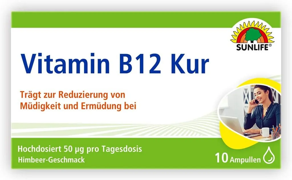 Sunlife Vitamin B12 Kur 10x 7ml 8 Sunlife Vitamin B12 Kur 10x 7ml – Bild 8