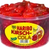 Haribo Kirsch Cola Fruchtgummiflaschen Veggie Zweifarbig 1350g